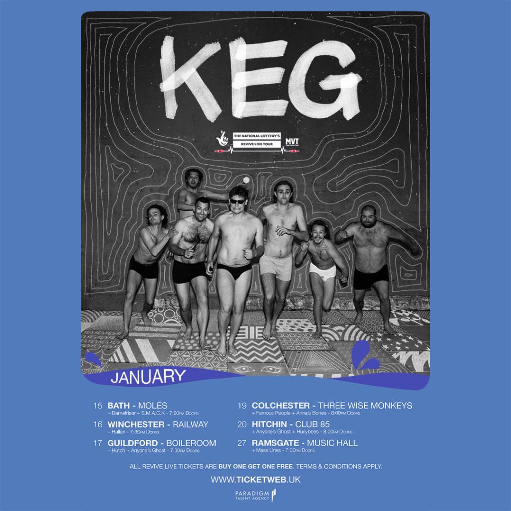 Preview: Keg – Three Wise Monkeys,&nbsp;19/01/2022
