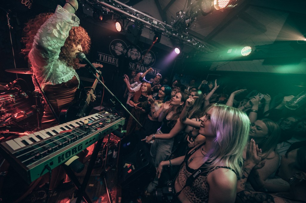 Gallery: She’s In Parties, Emma Sampson, Porteous – Three Wise Monkeys,&nbsp;6/10/2023